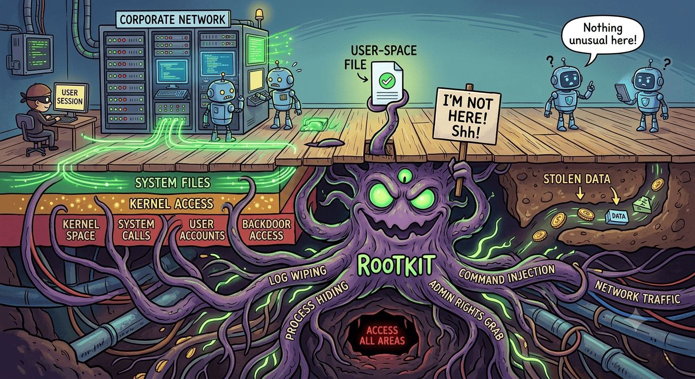 ALT: Rootkit en ciberseguridad