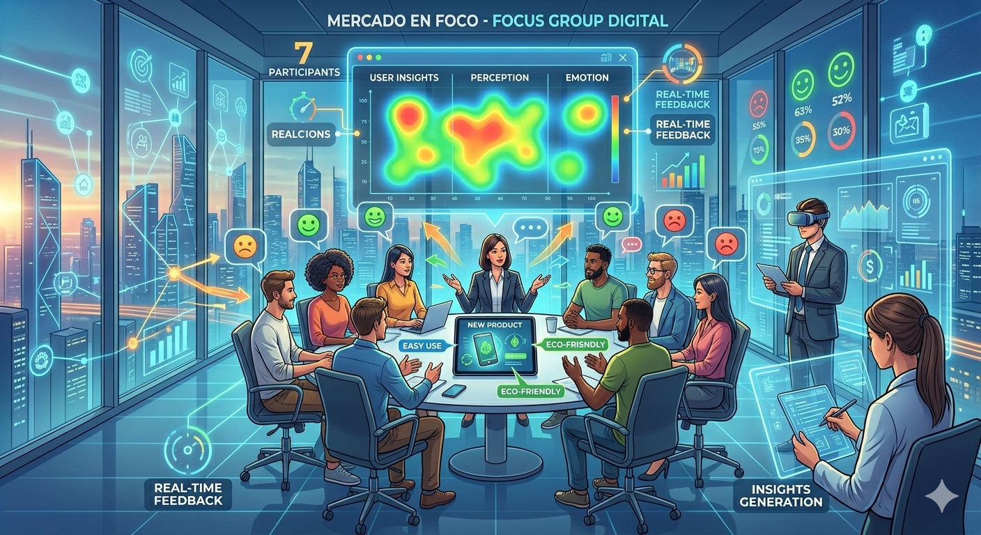ALT: Técnica focus group marketing