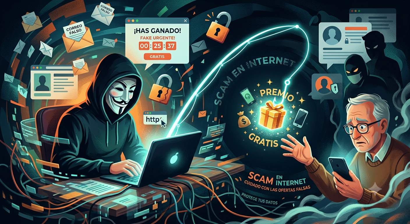 ALT: "estafas SCAM en internet"
