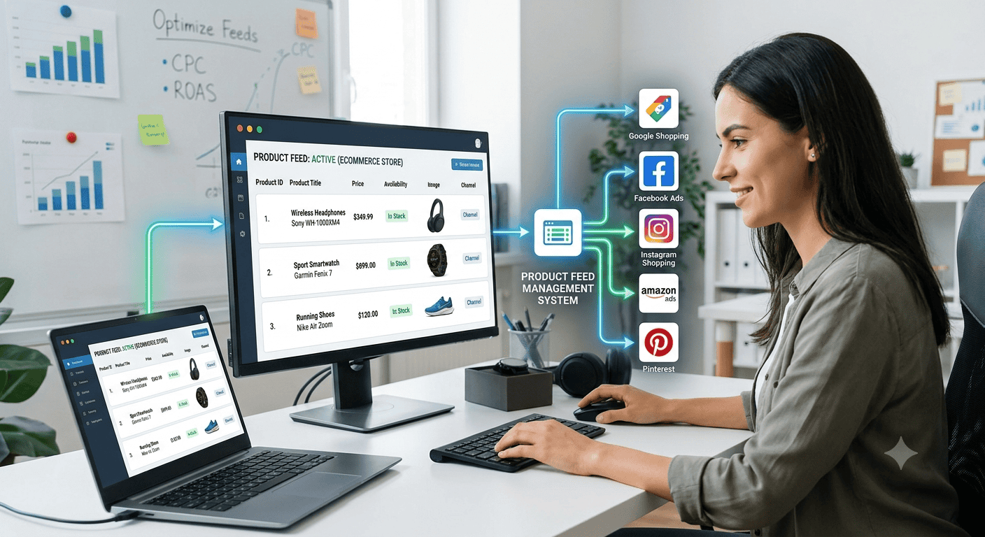 Feed de producto ecommerce