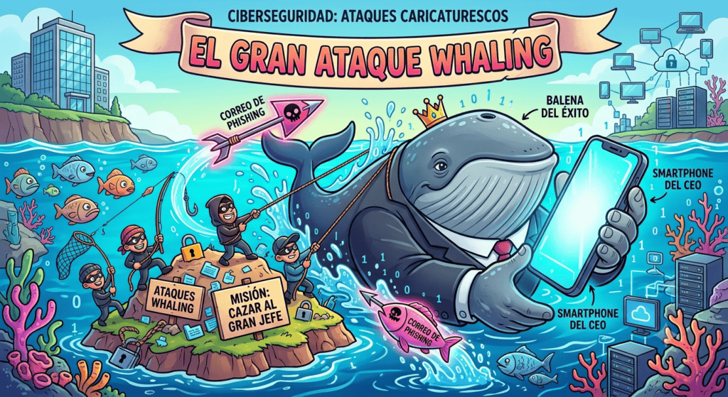 ALT: Ataque Whaling Ciberseguridad