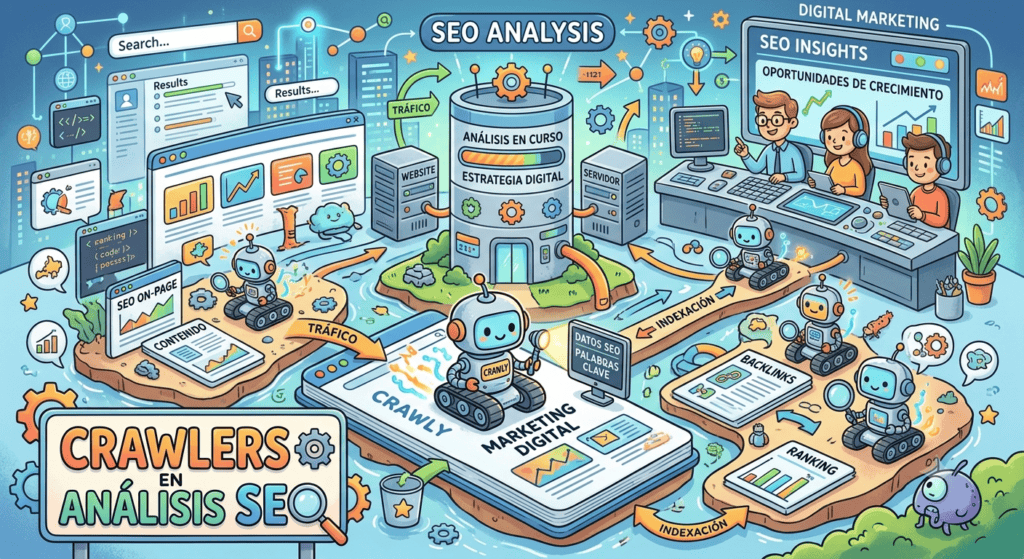 crawlers en análisis SEO