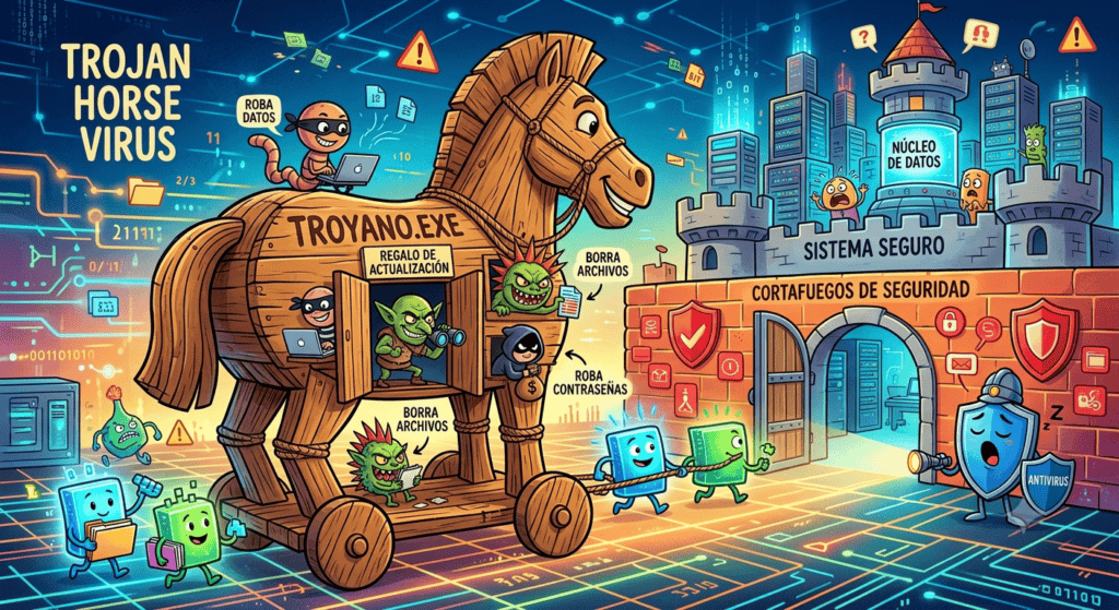 ALT: Virus troyanos informáticos